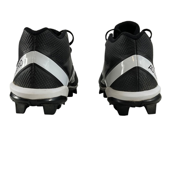 Adidas Adizero Bounce Football Cleats Men’s 11 Black White Mid Top Turf Shoes main image 11